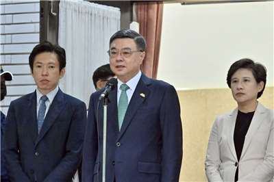 Le Premier ministre Cho Jung-tai (photo : Yuan exécutif)