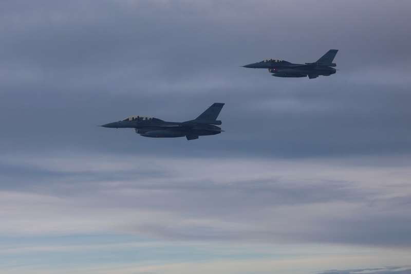 Des appareils F16 de Taïwan (Photo CNA)