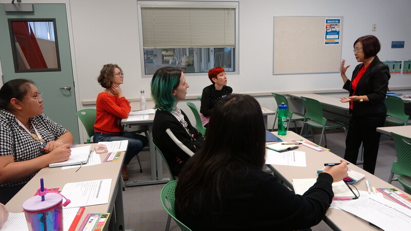 Centre taïwanais d'ensignement du mandarin à Los Angeles (photo CNA)