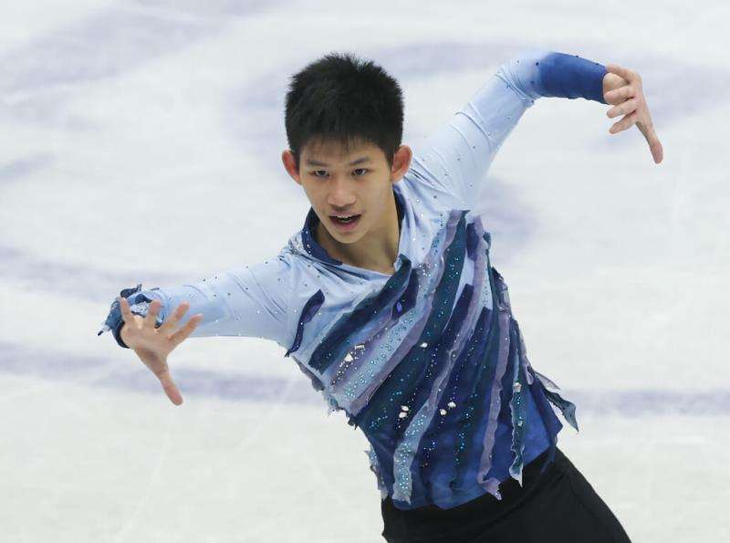 Le jeune taïwanais Li Yu-ling (李宇翔) a son ticket pour participer aux Jeux Olympiques d'hiver 2026 (photo CNA) 