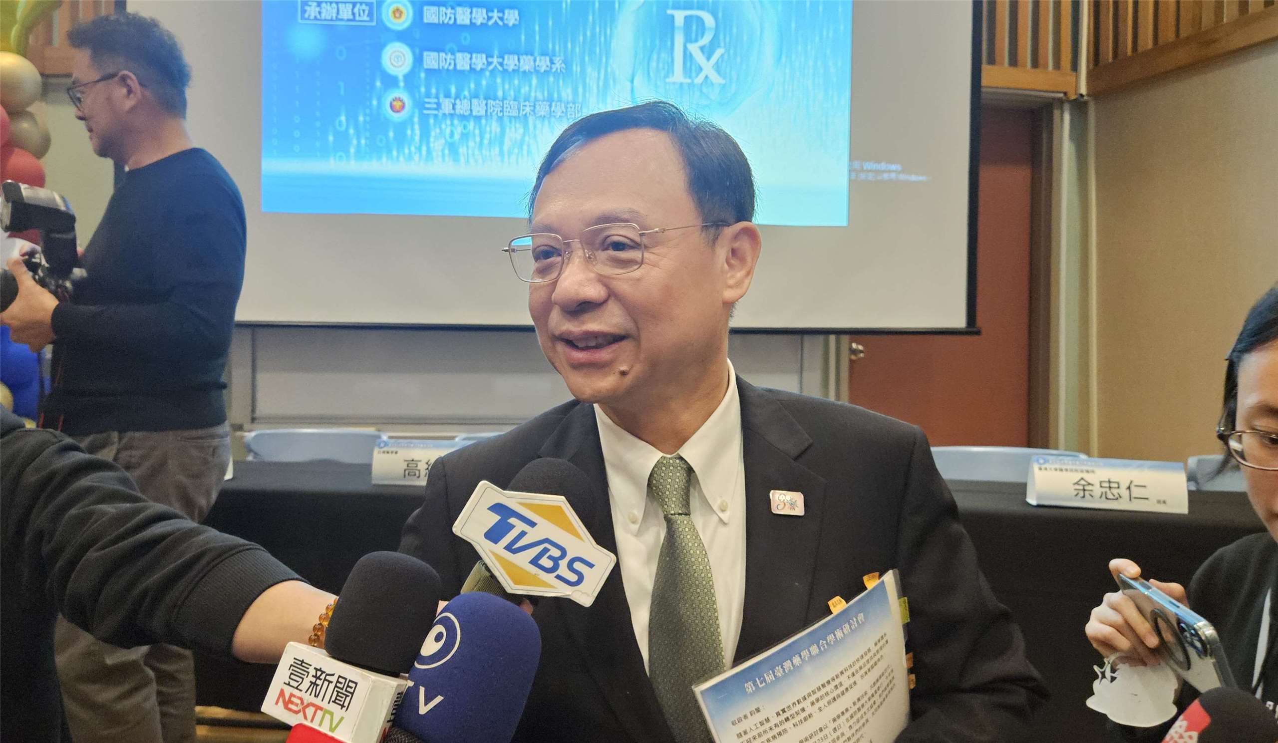 Le ministre de la Santé Shih Chung-liang (photo, Rti)