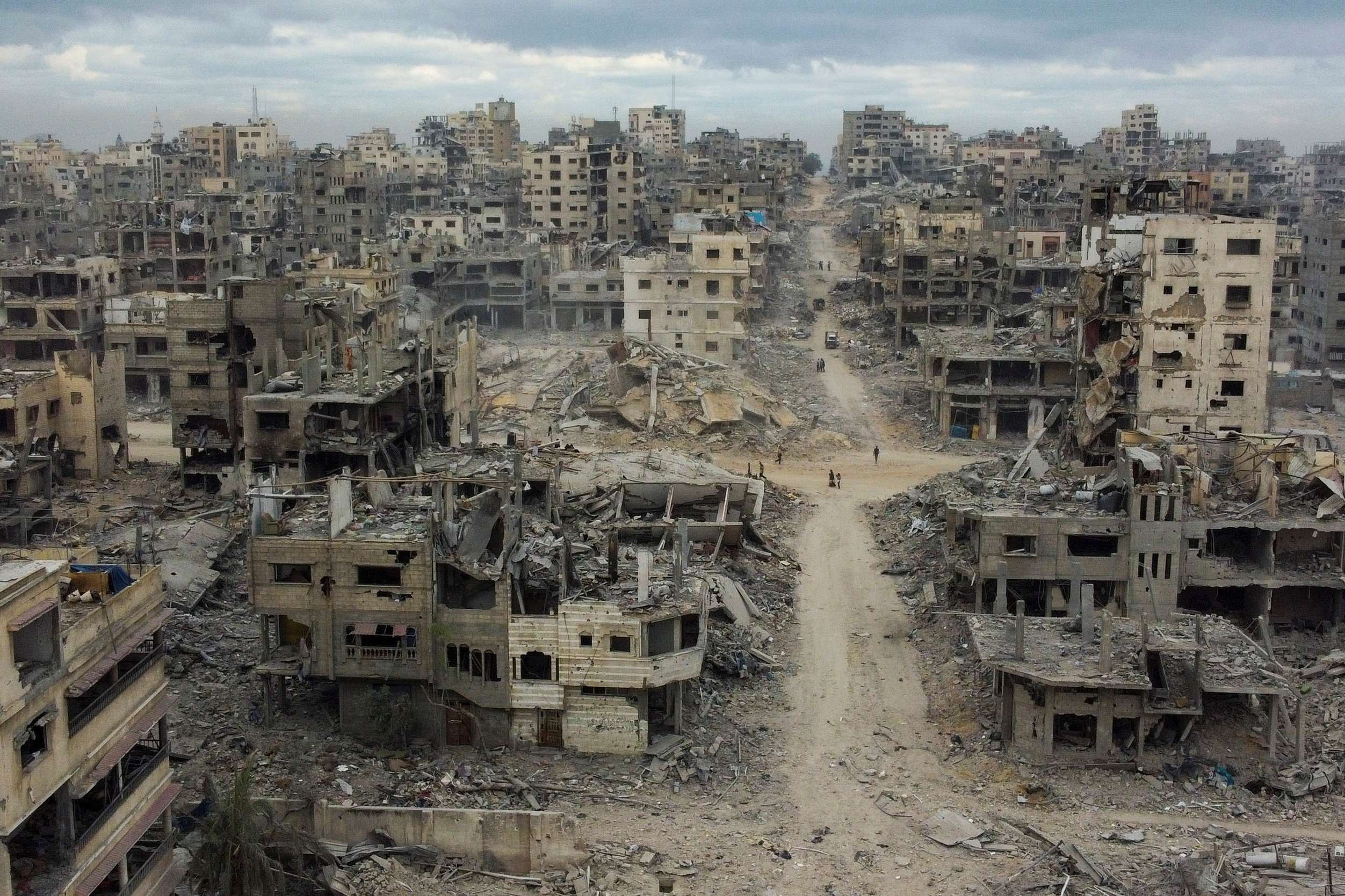 Gaza, dévastée après plus de deux ans de guerre avec Israël, abrite une population importante en situation de famine (photo Reuters)