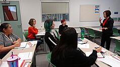 Centre taïwanais d'ensignement du mandarin à Los Angeles (photo CNA)