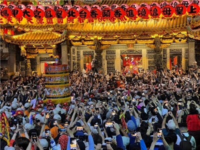 Pèlerinage de Dajia Mazu, à Taïwan (photo Rti)