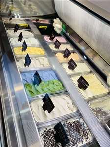 Glaces de Sylvia Chang, dans sa boutique Mountain in Blue à Lukang (photo FB Gelato in Blue)