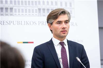 Le ministre lituanien des Affaires étrangères Kestutis Budrys (photo : X/Twitter)