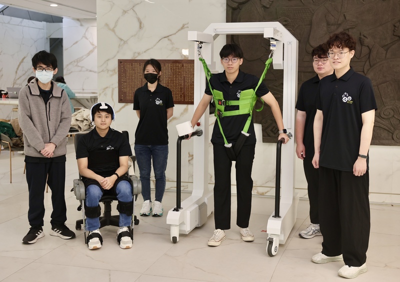 HopeStride, un bijou de rééducation IA signé Taïwan (photo CNA)