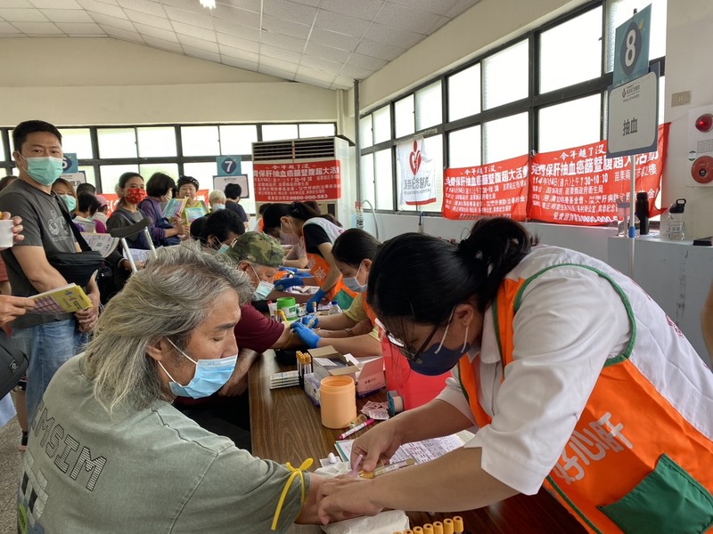 Dépistage gratuit de l'hépatite, organisé régulièrement dans différentes villes (photo CNA)