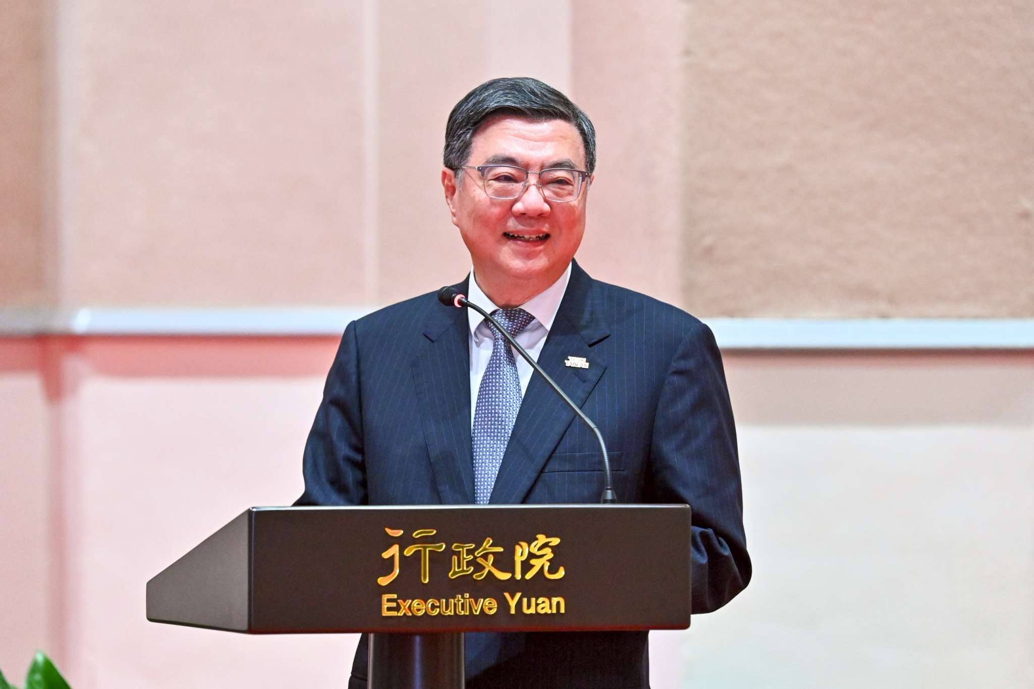 Le Premier ministre Cho Jung-tai (卓榮泰) (Image : gouvernement)