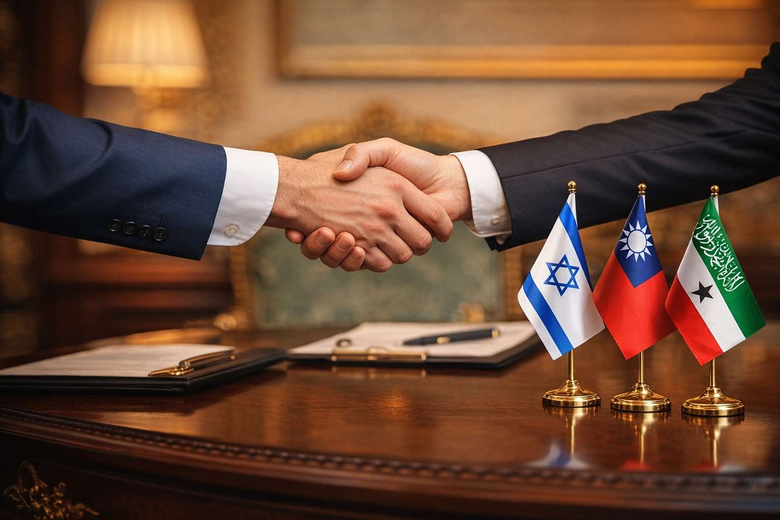 La diplomatie taïwanaise souhaite renforcer la coopération avec Israël et le Somaliland (image IA)