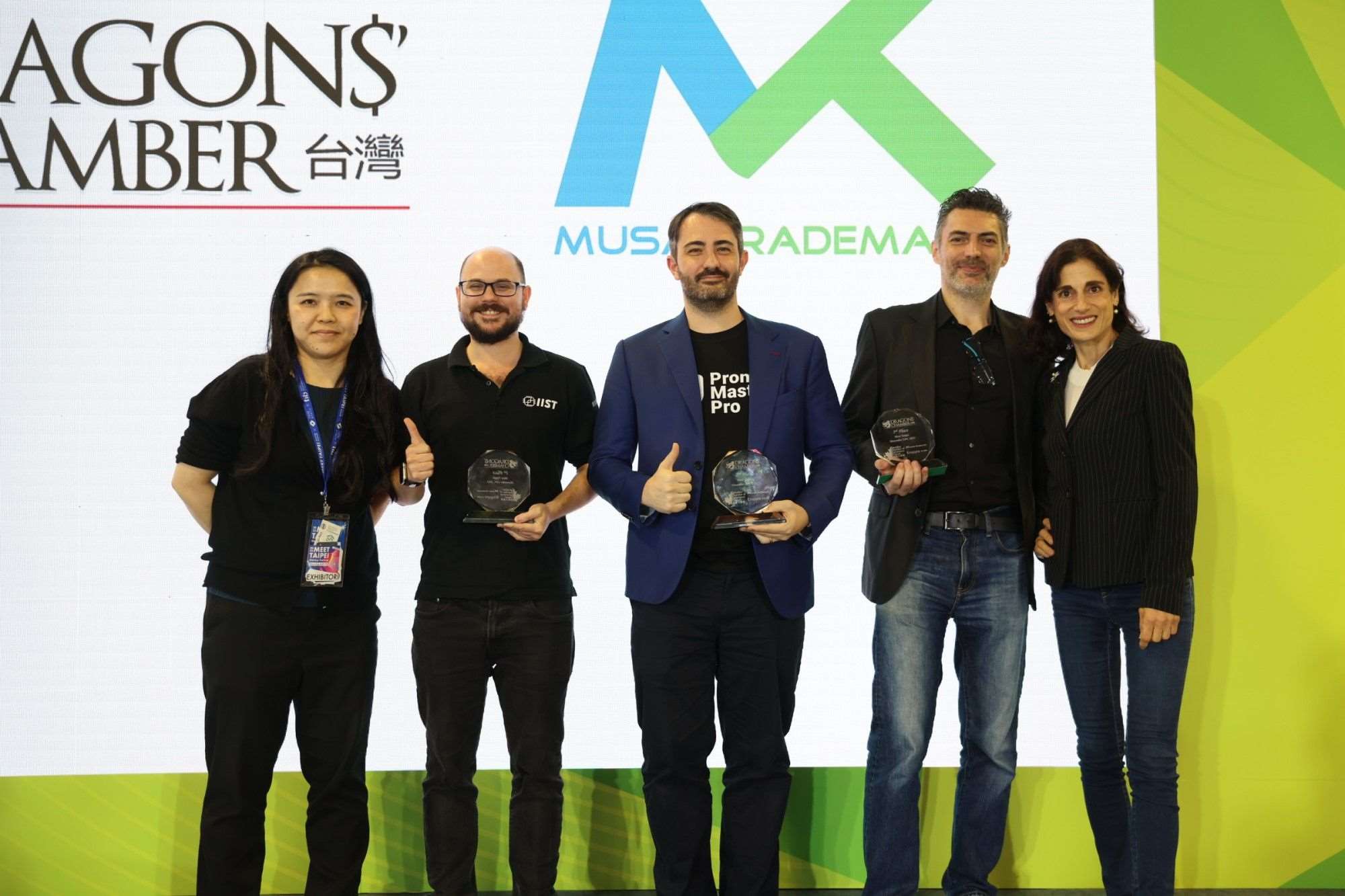 Dixième édition de la compétition d'entrepreneurs étrangers à Taïwan : la dragon's chamber (photo Meet Global)