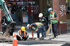 Travailleurs (photo, CNA)
