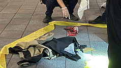 Retour sur l'attaque à l'aveugle de Taipei qui a fait trois victimes le 19 décembre (photo CNA)