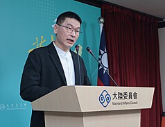 Le vice-président et porte-parole de la Commission ministérielle des affaires continentales Liang Wen-chieh (photo, CNA)