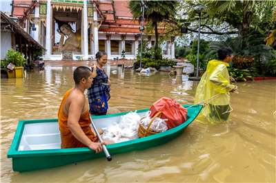 Taïwan fait don d'1,57 million de dollars taïwanais pour aider la Thaïlande suite aux inondations (Image : Reuters)