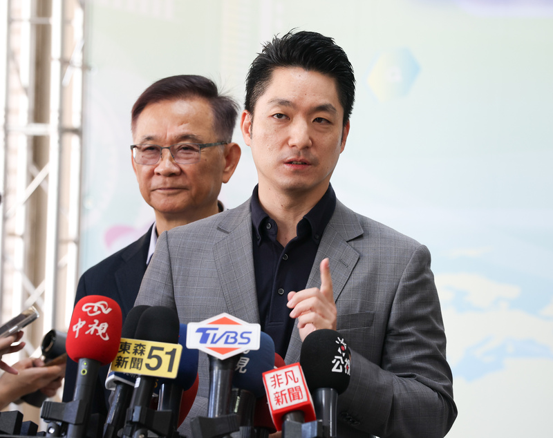 Le maire de Taipei Chiang Wan-an (蔣萬安)