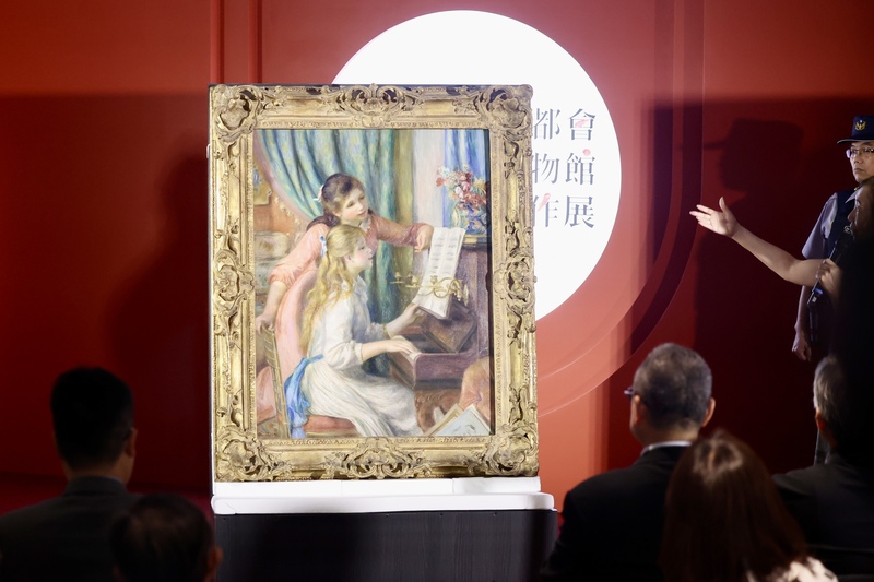 Le Musée du Palais coopère avec le MET pour exposer des chefs d'oeuvre de l'impressionnisme et du modernisme (Image : CNA)
