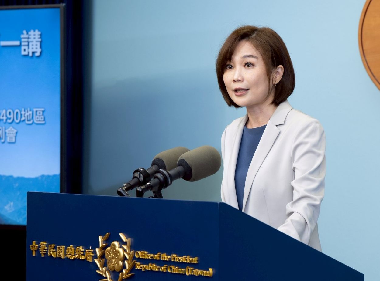 La porte-parole du bureau présidentiel Kuo Ya-hui (photo, présidence)