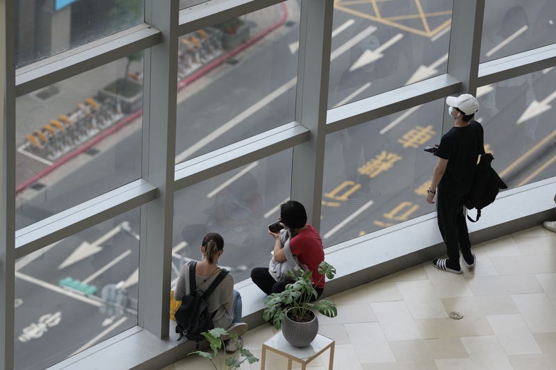 Pendant l'exercice de résilience urbaine, il était interdit de sortir pendant une demi-heure, après avoir reçu un SMS d'alerte (photo : CNA)