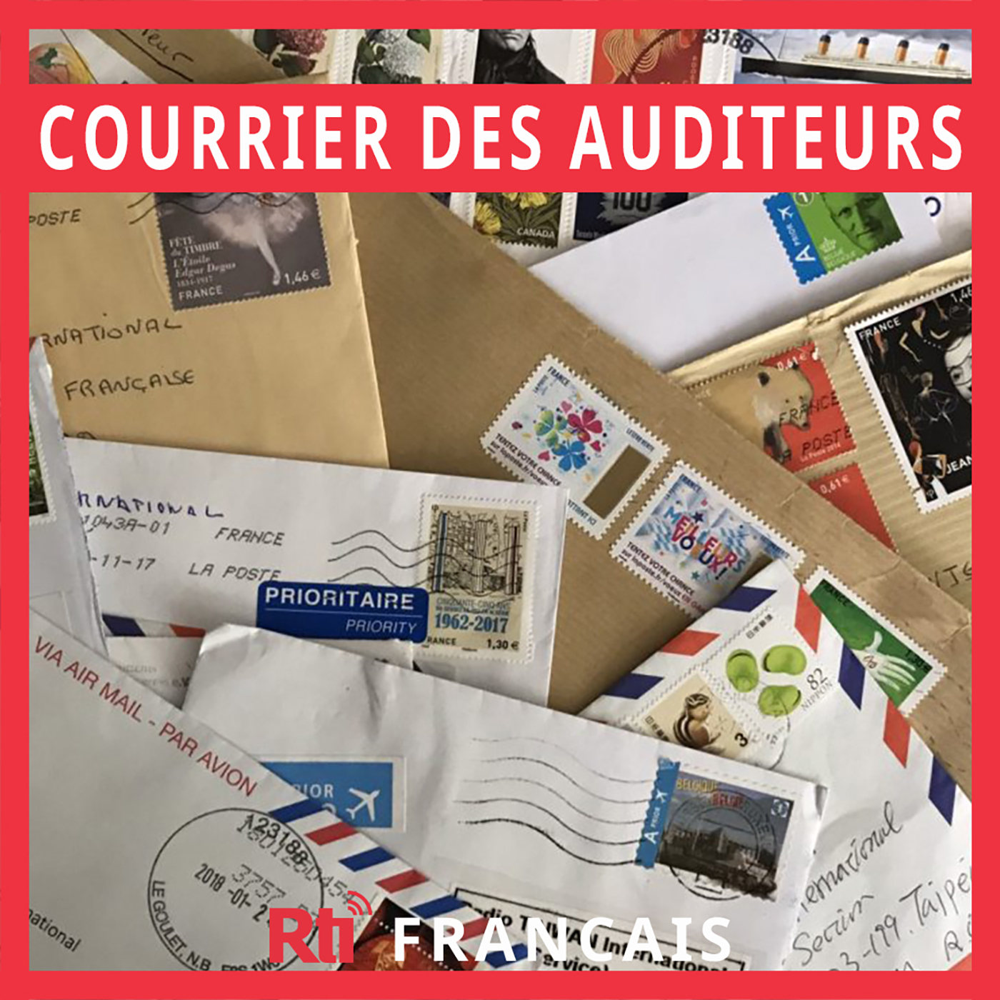 Courrier des auditeurs, émission du service français de Rti