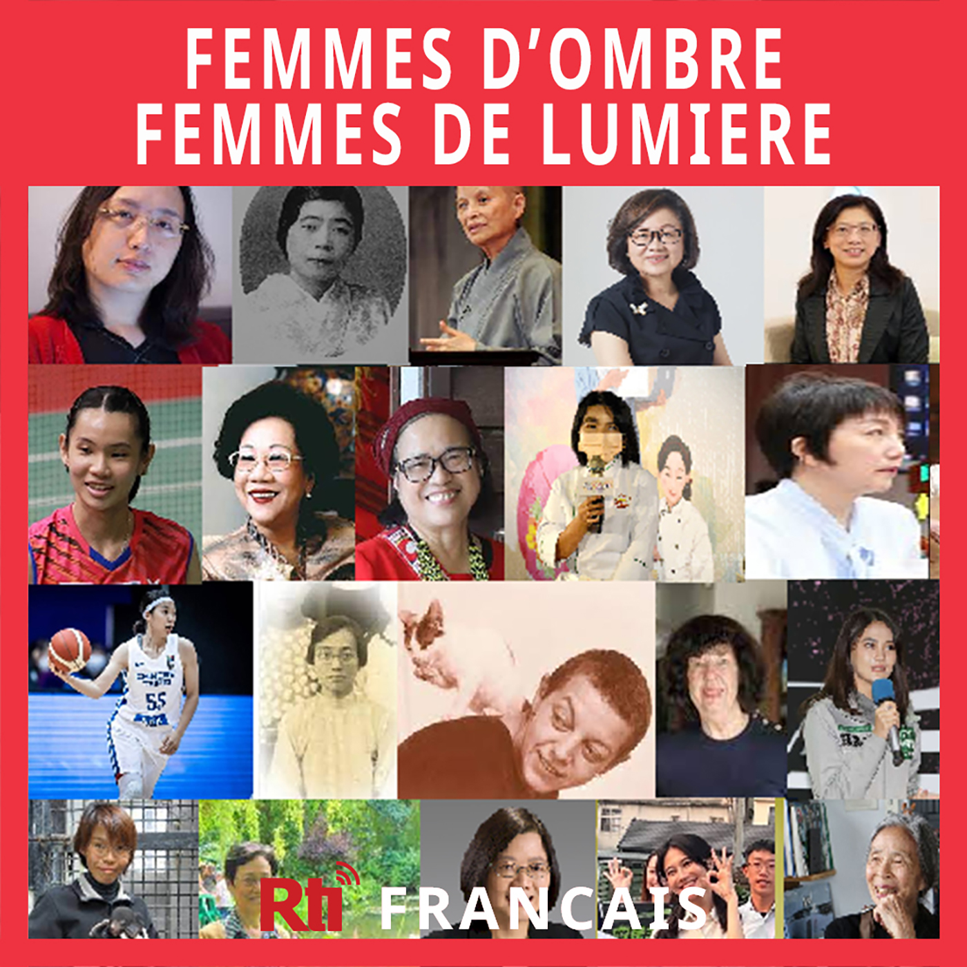 Femmes d'ombre, femmes de lumière, une émission du service français de Rti