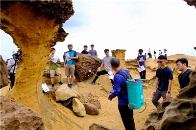 Yehliu renforcé et préservé (photo de l'université technologique de Taipei)