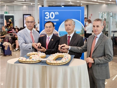 China Airlines célèbre les 30 ans de sa liaison Taipei-Rome (photo, Fb CAL)