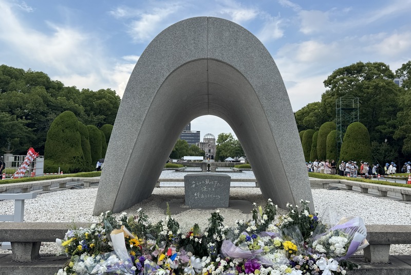 Commémoration de la bombe atomique à Hiroshima, 80 ans après (photo CNA)
