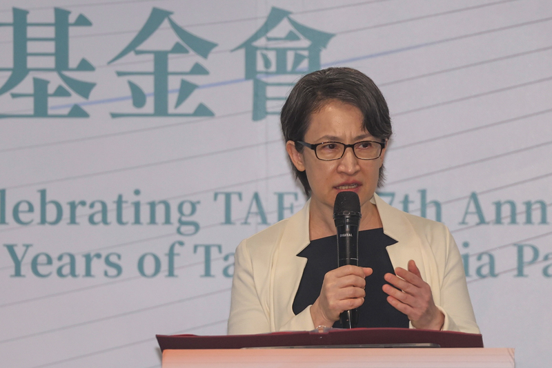 La Vice-Présidente Hsiao Bi-khim a réaffirmé l'importance de la Nouvelle politique vers le sud, sept ans après son lancement (photo : CNA)