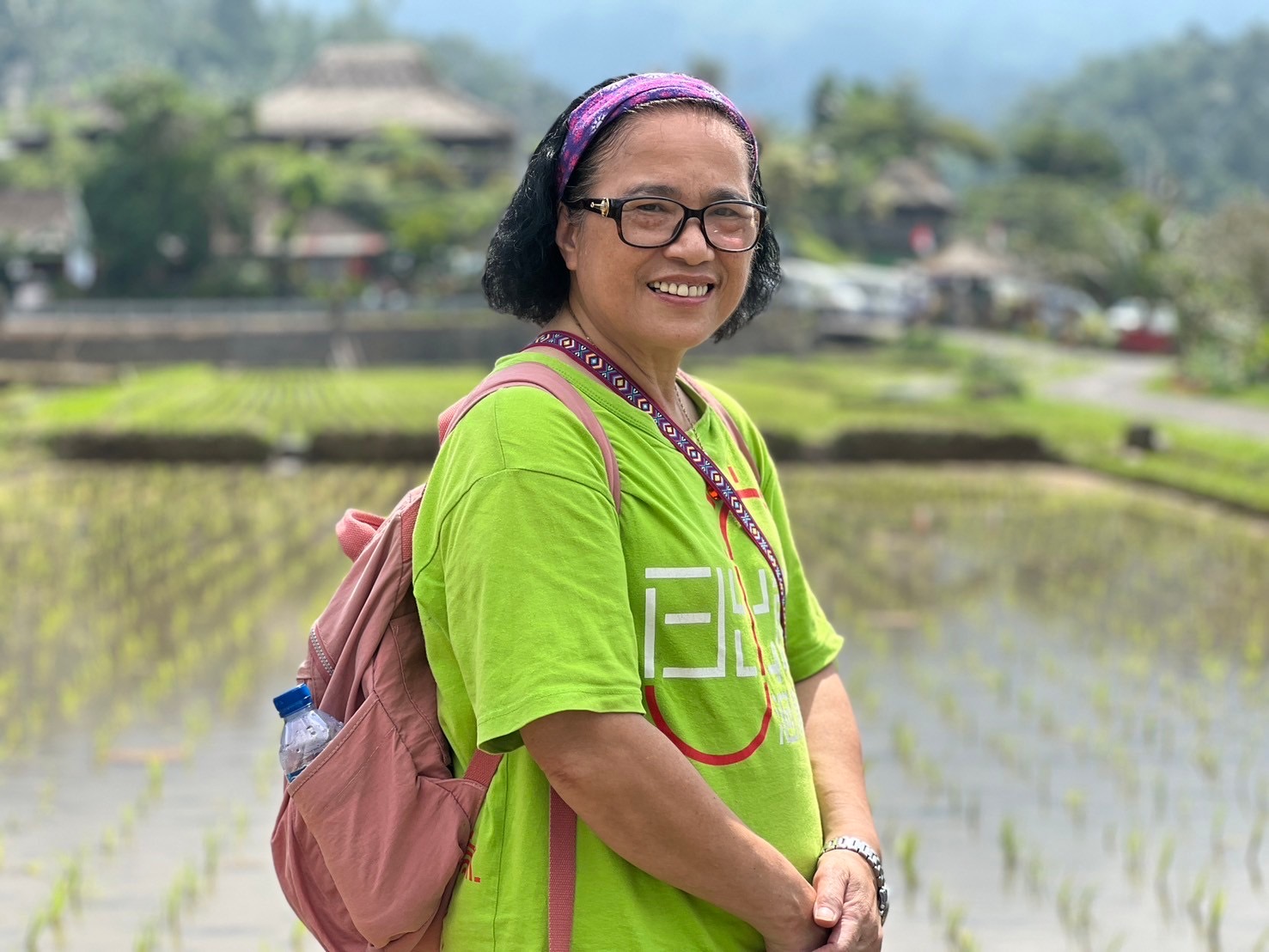 Dongi Kacaw, passionnée par les légumes sauvages utilisés dans la cuisine Amis et le processus de fermentation alcoolique des autochtones (photo fournie par Dongi Kacaw)