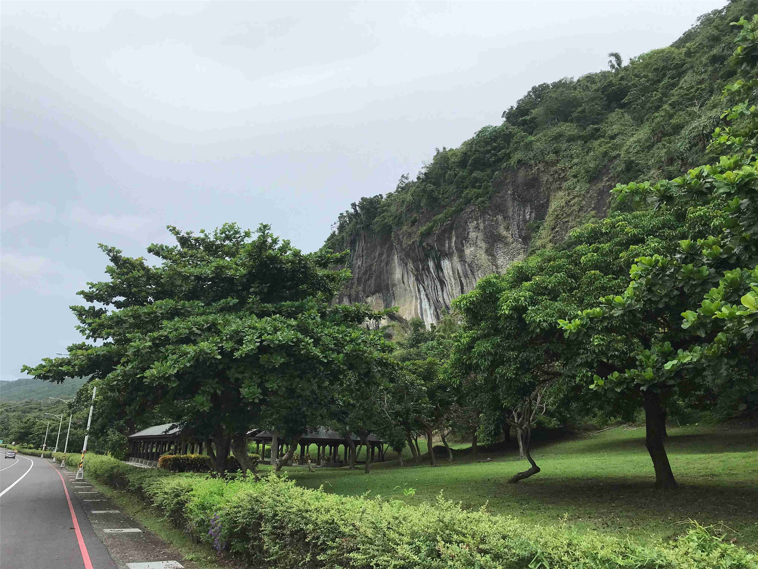 Les grottes de Changbin, site archéologique majeur de Taïwan situé dans le comté de Hualien (est) (Image : RTI)