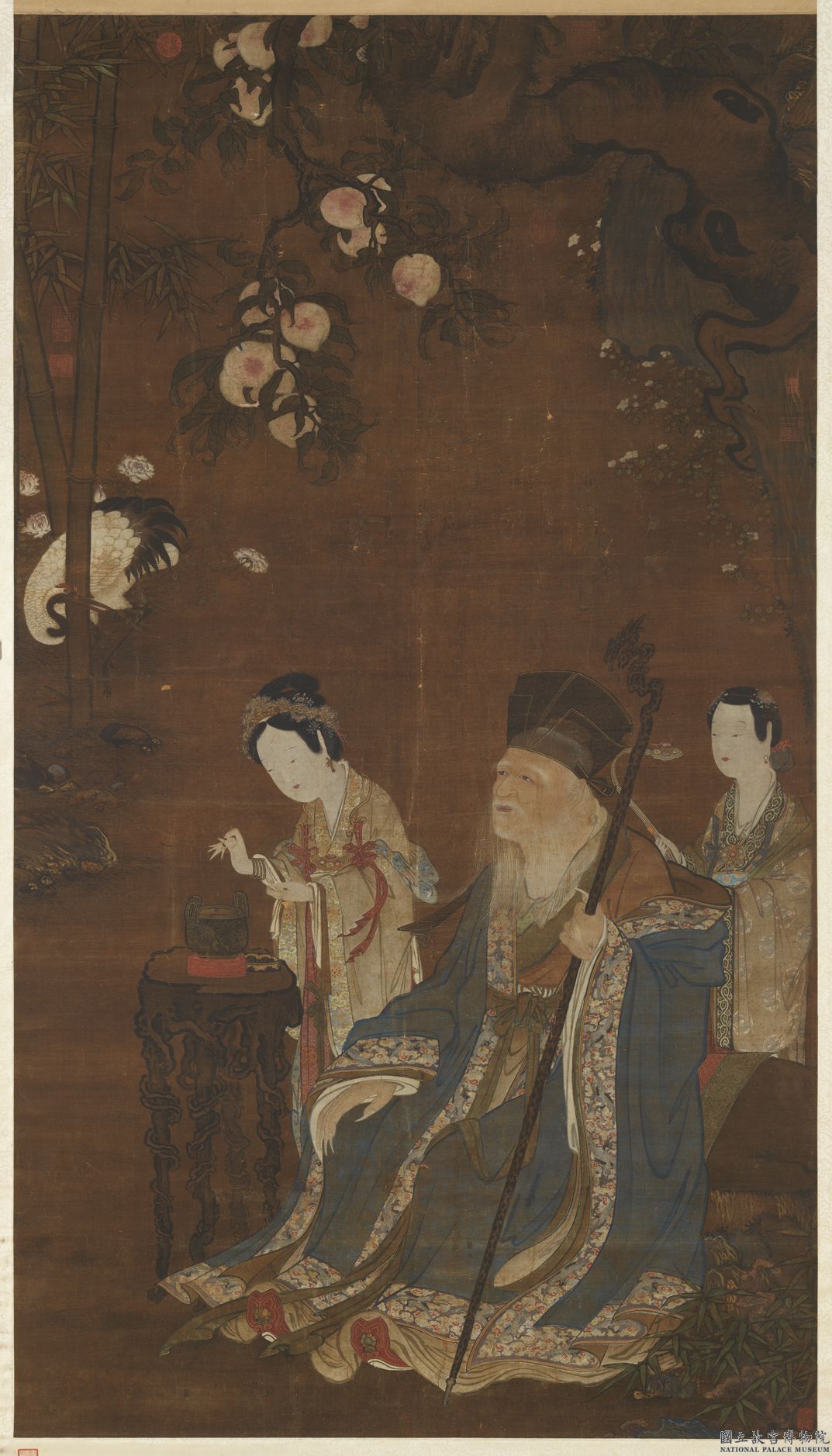 Image 1: Zhang Guolao l'Immortel au repos (source MNP)