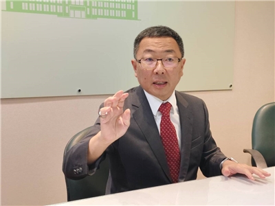 Le ministre sans porte-feuille Lin Ming-hsin (photo : RTI / 王韋婷)