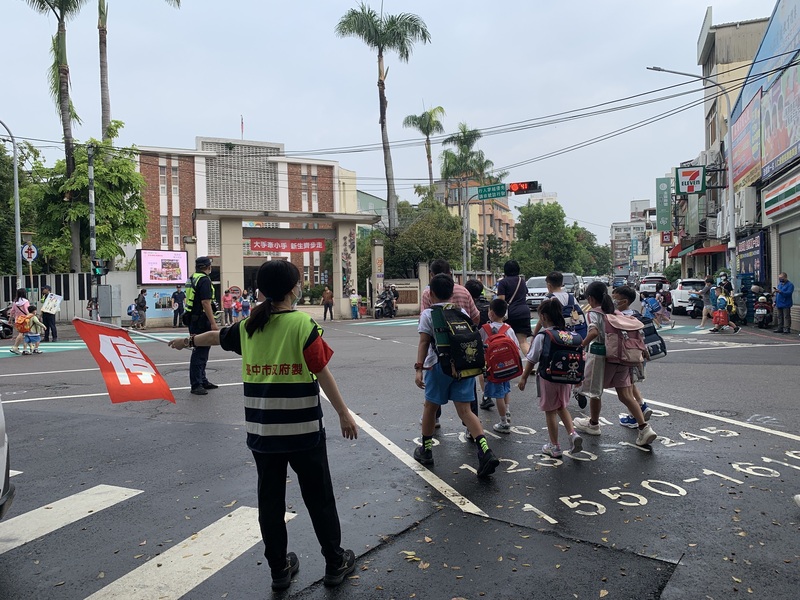 Rentrée scolaire (ici dans une rue de Taichung, archive CNA)