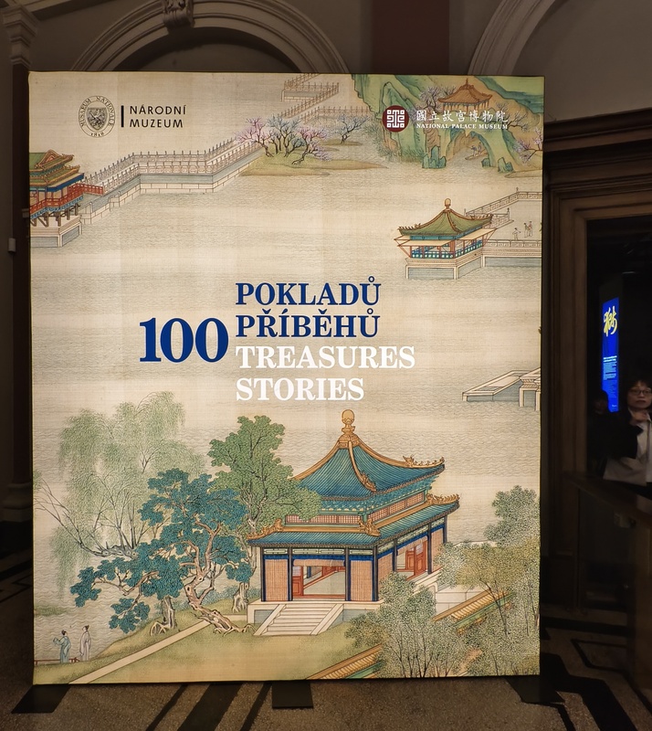 Affiche de l'exposition à Prague (photo CNA)