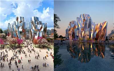 Futur musée de Franck Gehry à Taichung, Taïwan