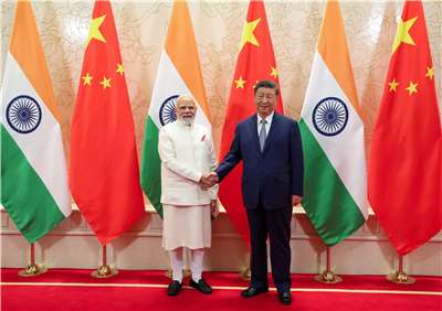 Narendra Modi et Xi Jinping (Image : X@narendramodi)