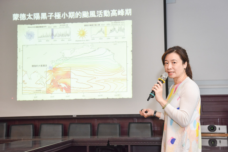 Des chercheurs taïwanais renversent les idées reçues sur le froid et l'occurrence des typhons en se basant sur la science et l'histoire (Photo fournie par l'université normale de Taïwan)