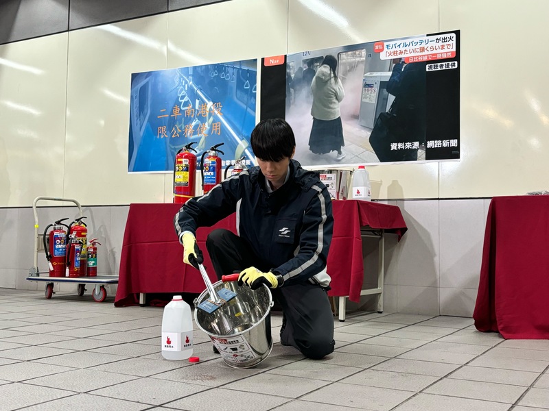 Le métro de Taipei équipe ses stations contre les accidents liés aux batteries externes (Photo CNA)