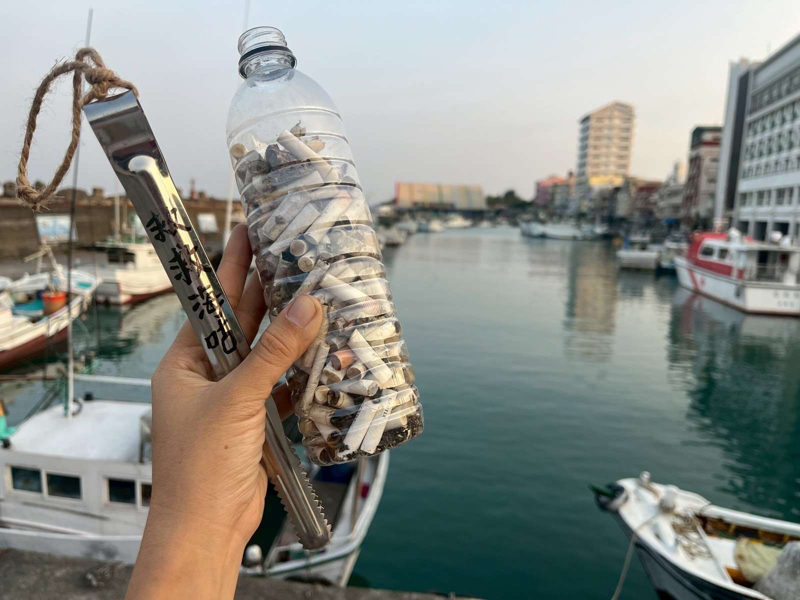 XiaoLiuqiu fait la guerre aux mégots par le toursime responsable (photo CNA)