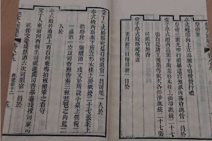 Image 1: Qinding Baqi Tongzhi (Histoire complète des Huit Bannières, approuvée par l’Empereur) (source MNP)