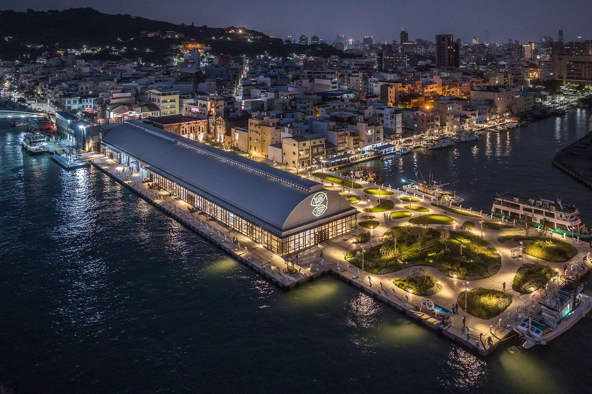 Le marché de poissons de Gushan. Crédit photo: CHAO CHIEN-MING ARCHITECTS