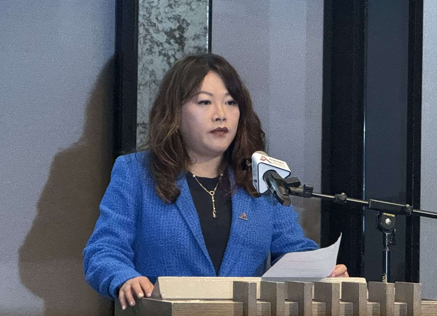 Anita Chen,  présidente de l’AmCham (photo : RTI/謝佳興)