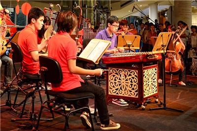 Orchestre de musique chinoise (illustration Flickr)