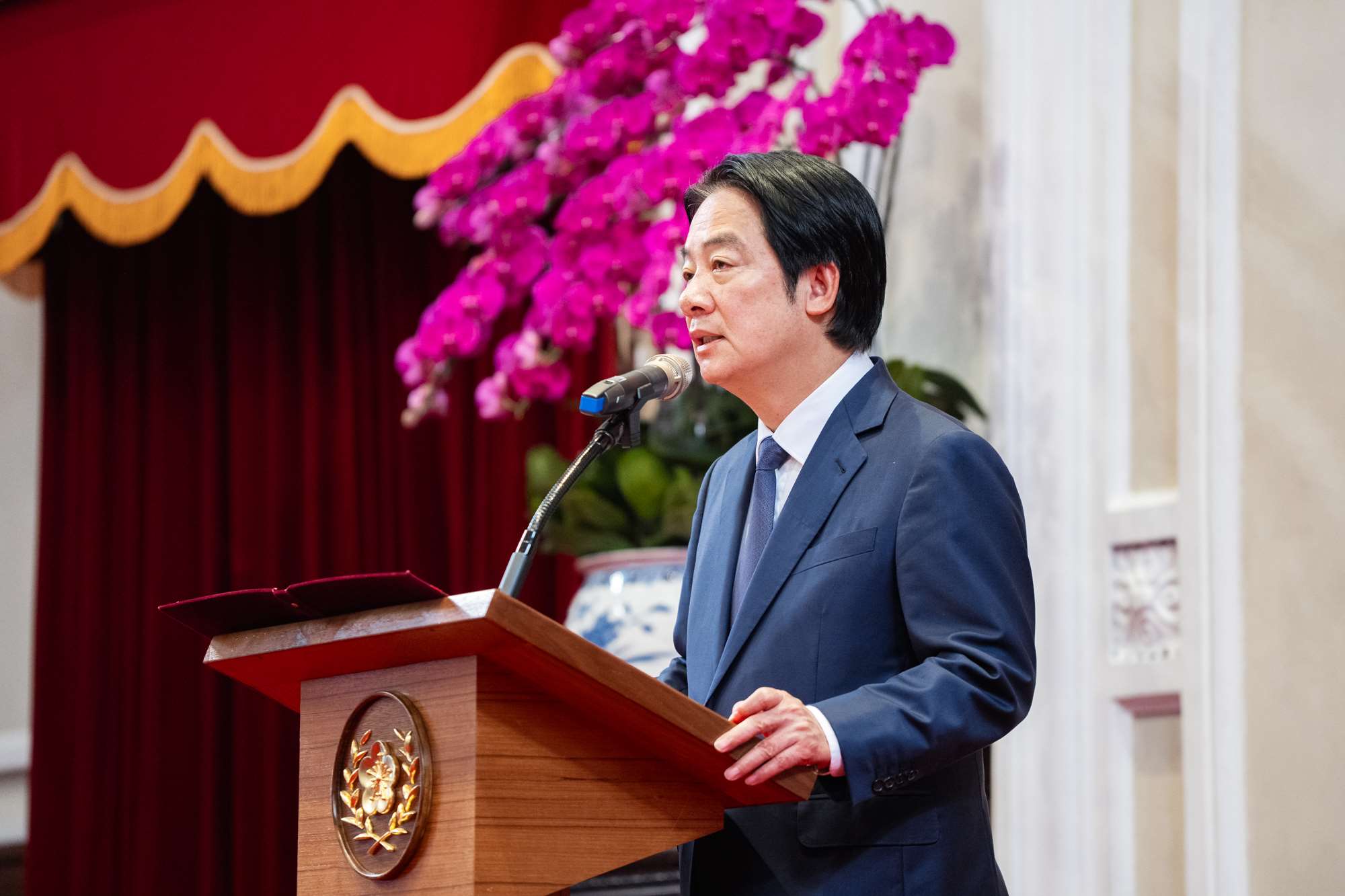 Le Président taïwanais Lai Ching-te (賴清德) (source: palais présidentiel)