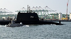 Le sous-marin de construction locale Haïkun entre dans la dernière étape de ses tests en mer (photo, CNA)