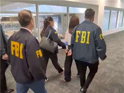 Arrestation d'une ressortissante chinoise à l'aéroport de Los Angeles, soupçonnée d'avoir espionné le fils du Président taïwanais Lai Ching-te (photo : Reuters/TPG images)