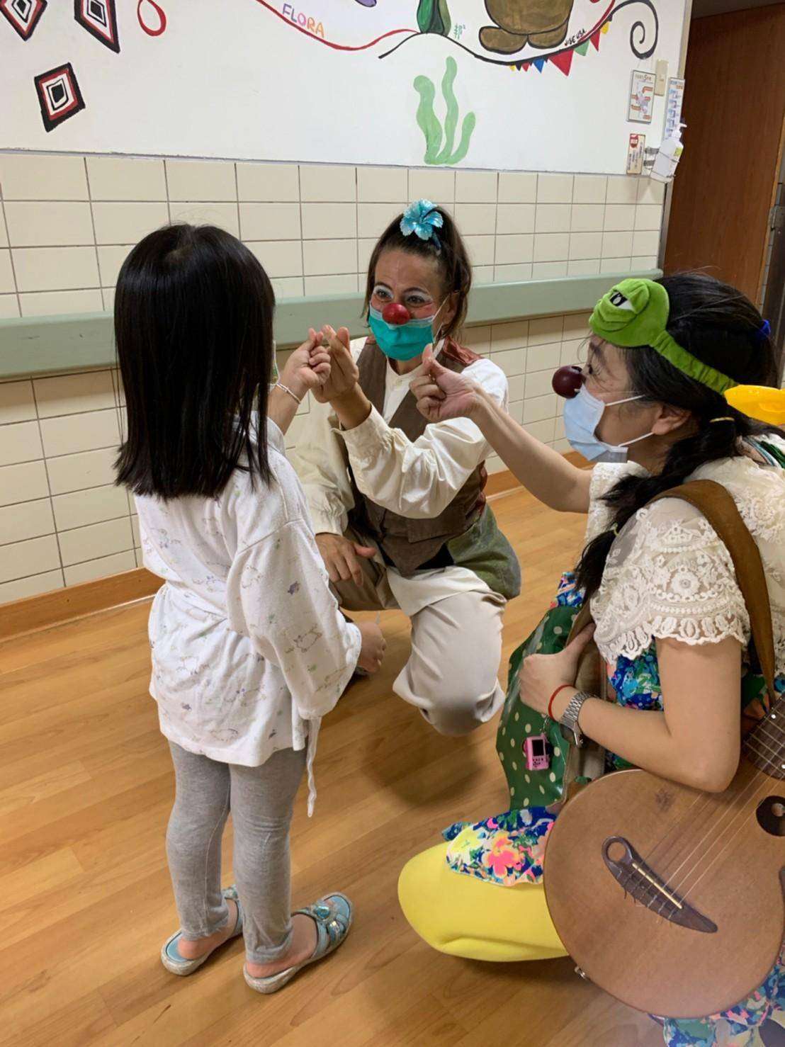 Camille, clown hospitalière à Taïwan (Photo de Camille)