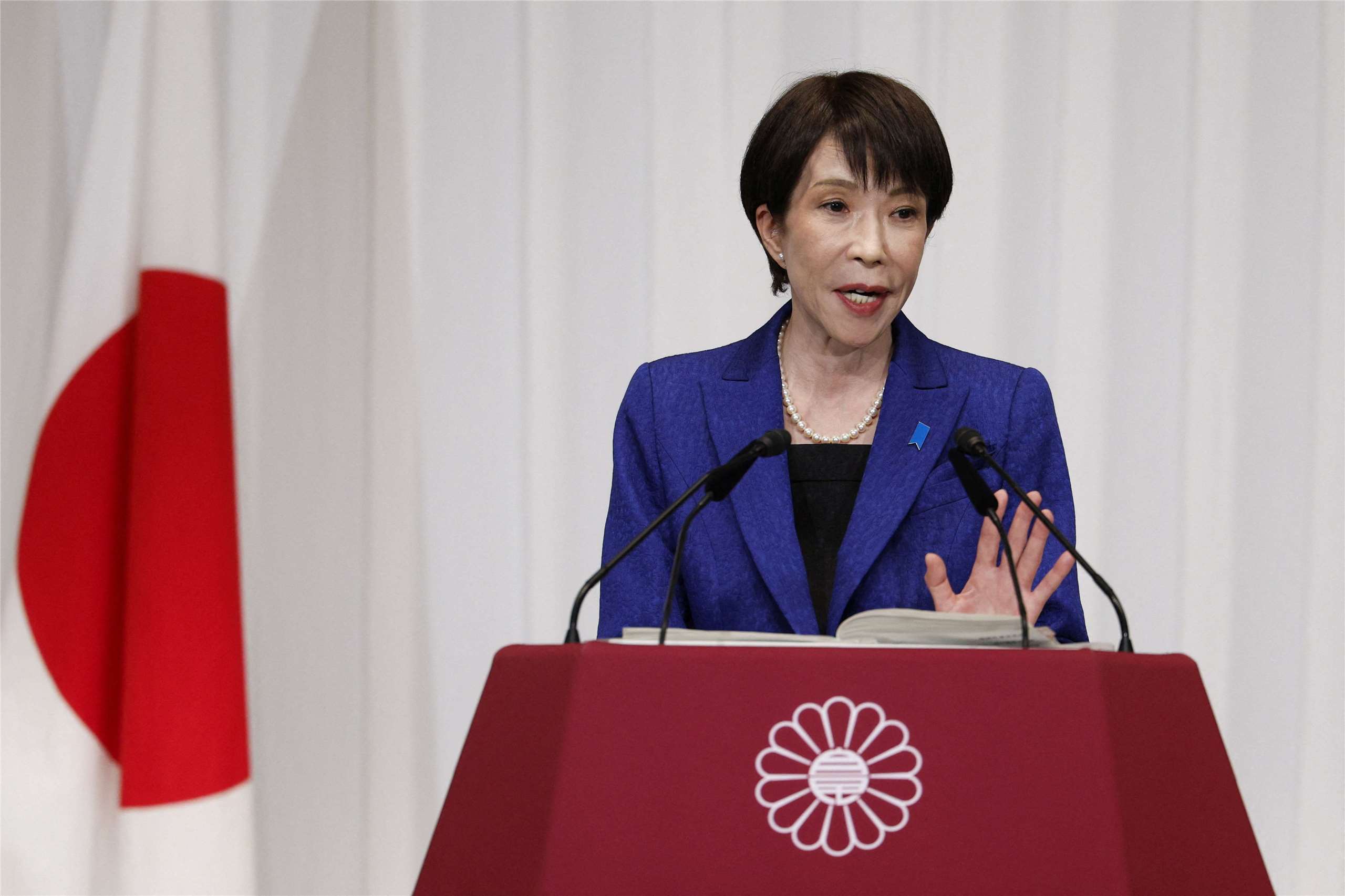 La Première ministre japonaise Sanae Takaichi (Reuters)