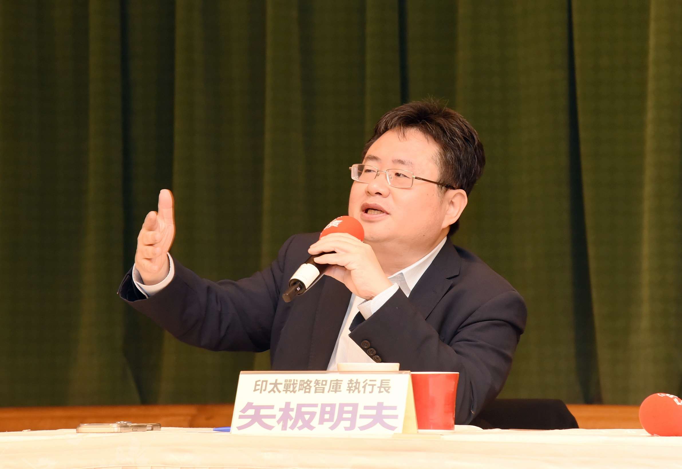 Akio Yaita, président de l'Indo-Pacific Strategy Thinktank (photo, Rti)